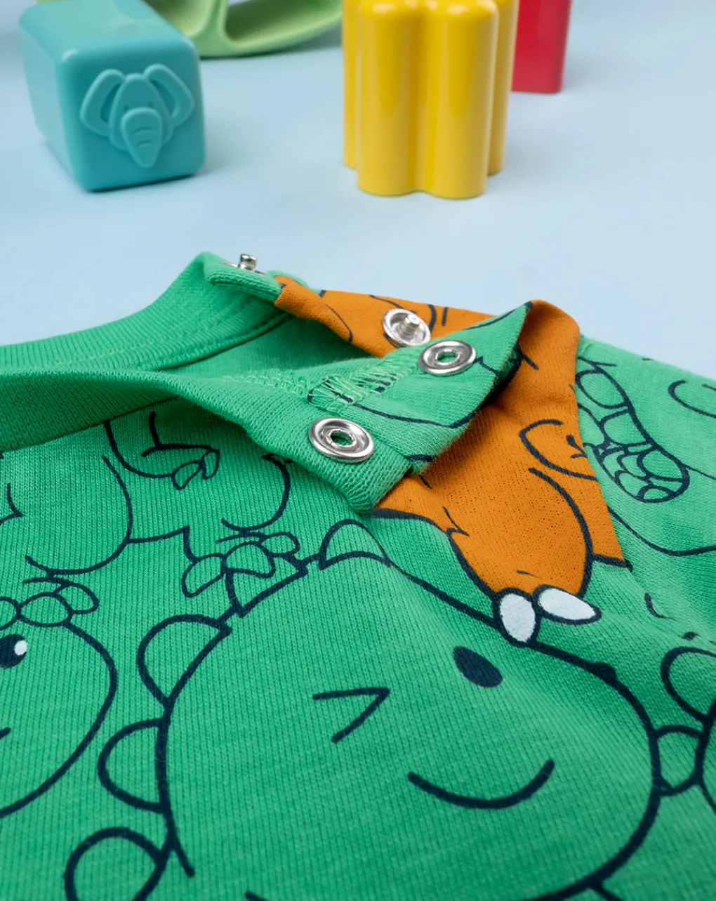 Prenatal Magliette Camicie E Body-T-Shirt Mezza Manica Bimbo Stampa Dino Allover
