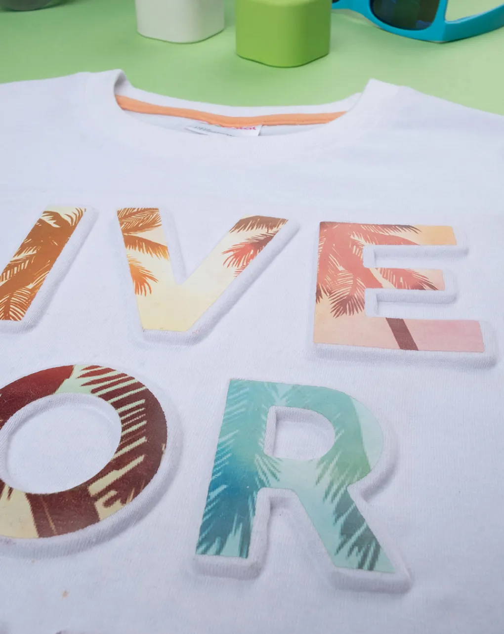 Prenatal Magliette E Camicie-T-Shirt Mezza Manicha Bambino "Live For Surf”