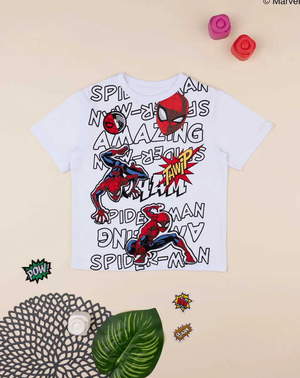 Prenatal Magliette E Camicie-T-Shirt Mezze Maniche Bambino Spiderman