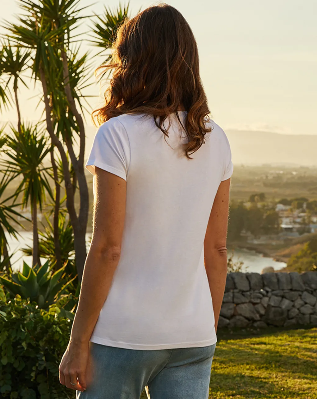 Prenatal T Shirt Allattamento-T-Shirt Premaman Allattamento Bianca