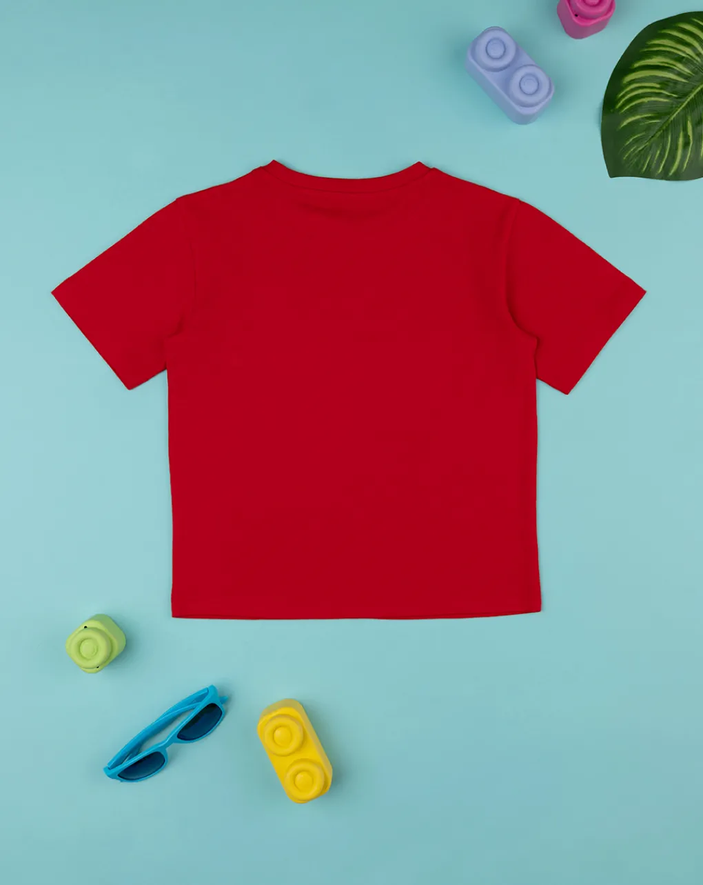 Prenatal Magliette E Camicie-T-Shirt Rossa Bambino Maniche Corte