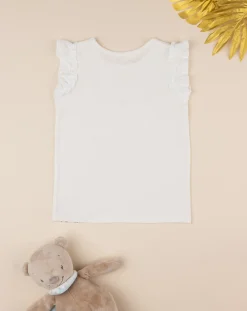 Prenatal Magliette E Camicie-T-Shirt Senza Maniche Bambina Oeko-Tex Animalier