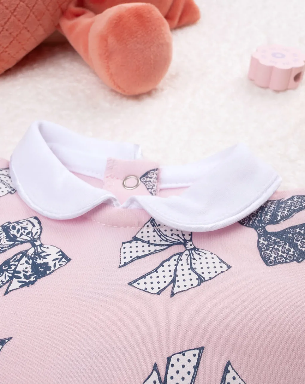 Prenatal Abiti Completi E Tutine-Tutina Bimba "Fiocchi” Rosa
