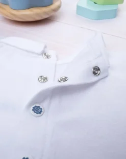 Prenatal Abiti Completi E Tutine-Tutina Bimbo Bicolor Bianco/Blu