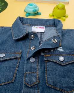 Prenatal Abiti Completi E Tutine-Tutina Bimbo Chambray Denim