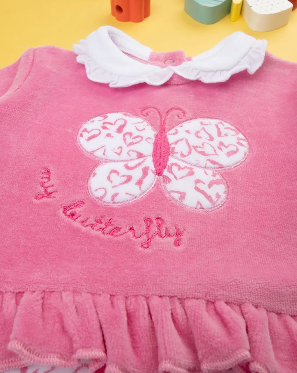 Prenatal Abiti Completi E Tutine-Tutina Ciniglia Bimba Rosa