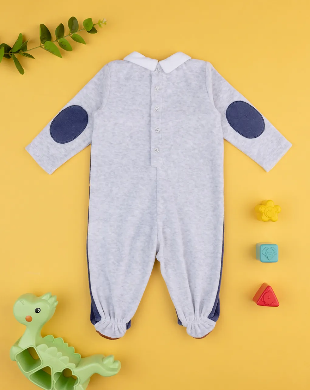 Prenatal Abiti Completi E Tutine-Tutina Ciniglia Bimbo Bianco/Blu