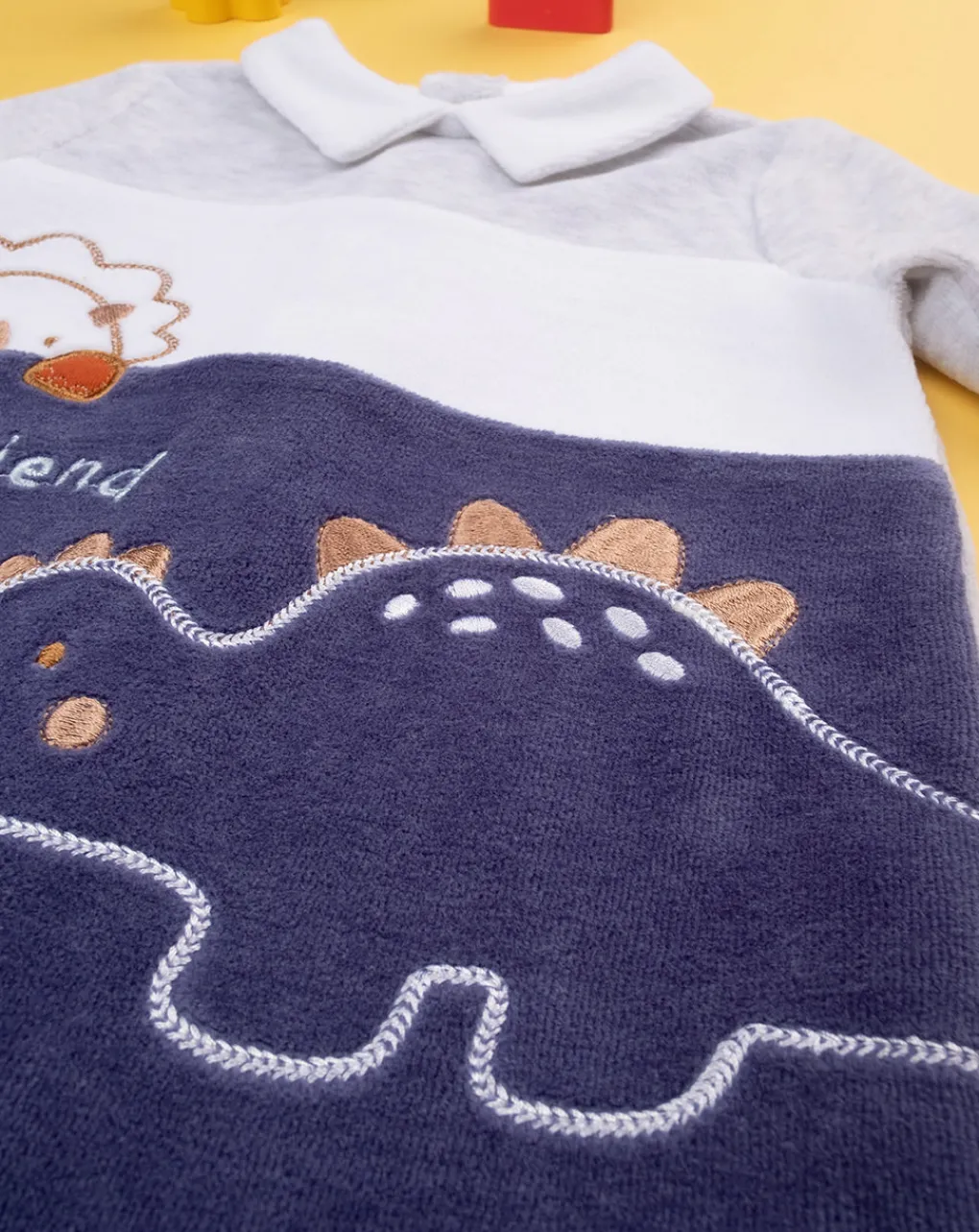 Prenatal Abiti Completi E Tutine-Tutina Ciniglia Bimbo Bianco/Blu