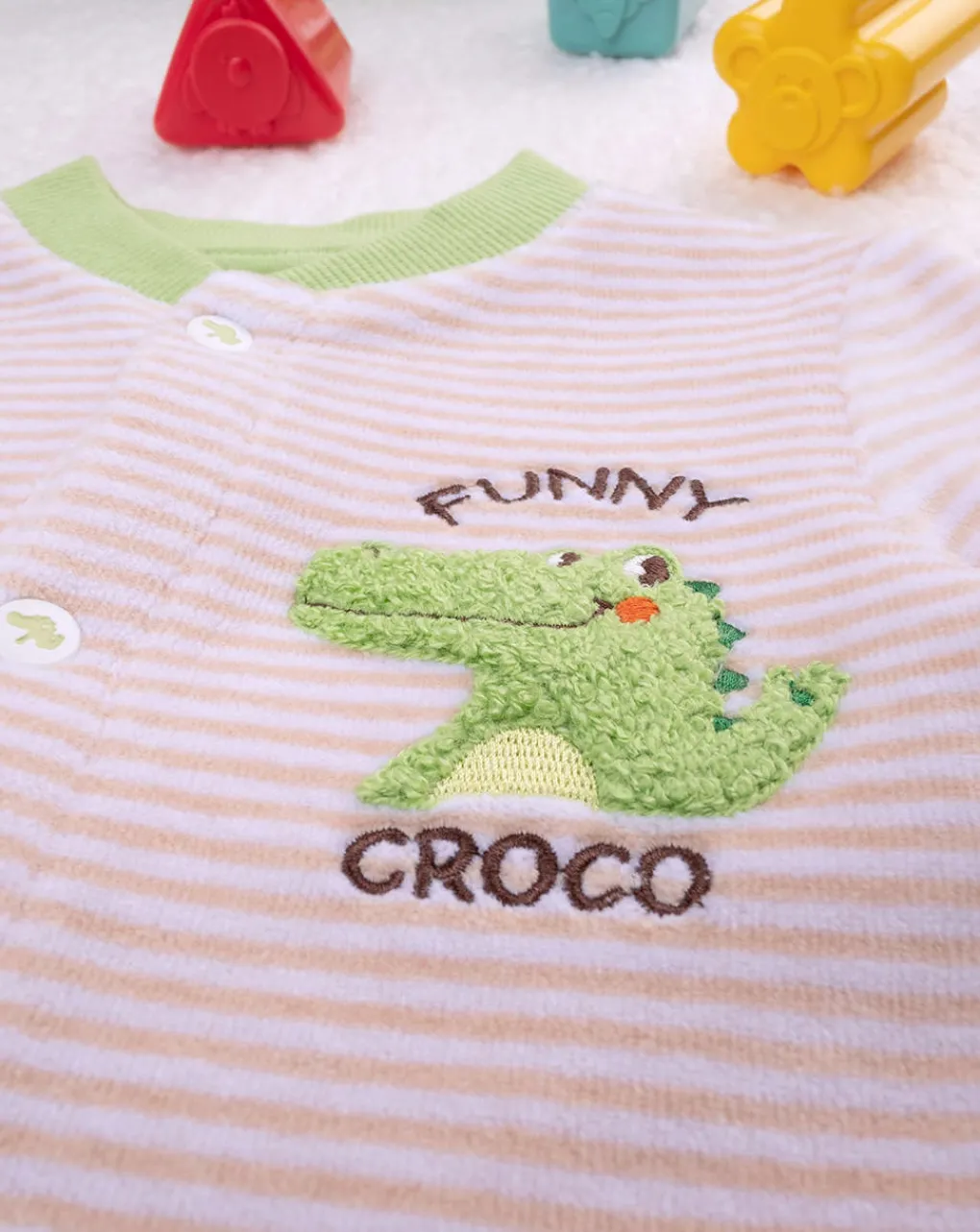 Prenatal Abiti Completi E Tutine-Tutina Ciniglia Bimbo "Coccodrillo”