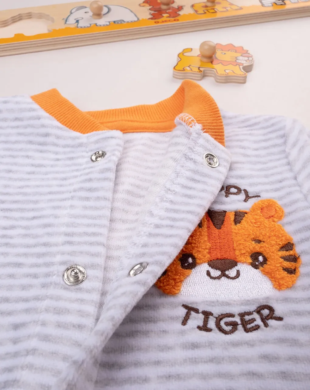 Prenatal Abiti Completi E Tutine-Tutina Ciniglia Bimbo "Tigre”