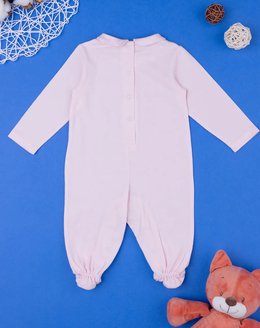 Prenatal Abiti Completi E Tutine-Tutina Lunga Neonata Rosa In Jersey