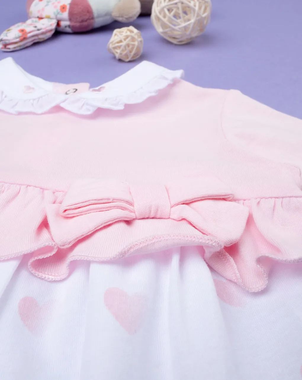 Prenatal Abiti Completi E Tutine-Tutina Neonata Interlock Bicolor