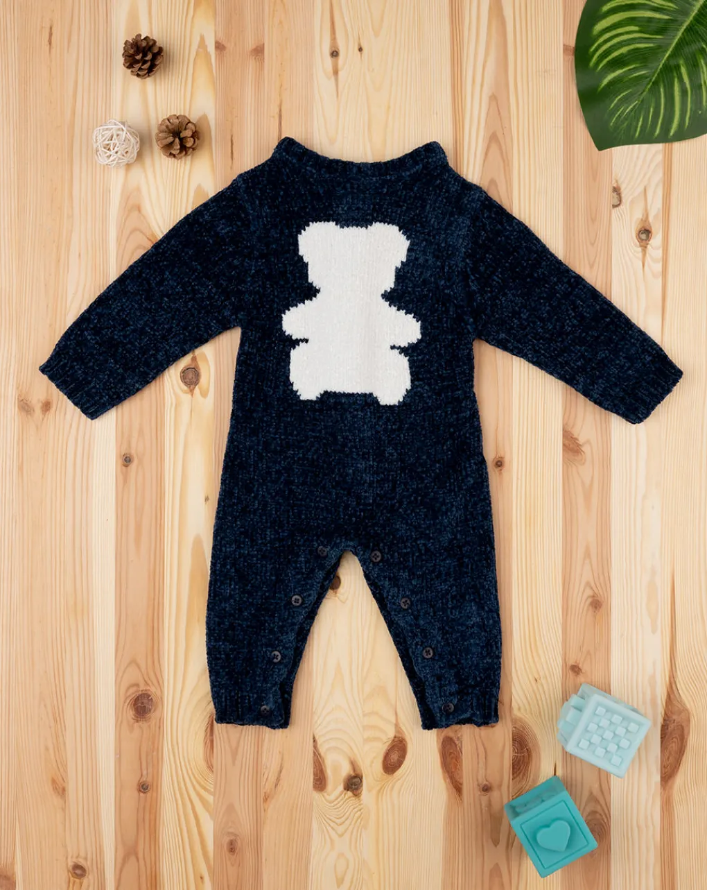 Prenatal Abiti Completi E Tutine-Tutina Tricot Bimbo Blu