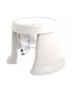 TUB OF THE WORD Vaschette E Accessori-Vaschetta Pieghevole Salvaspazio Bianca - Softtub