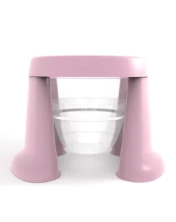 TUB OF THE WORD Vaschette E Accessori-Vaschetta Pieghevole Salvaspazio Rosa - Softtub