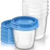 Philips Avent Accessori Allattamento-Vasetti Via 180 Ml Con Coperchio 5 Pz