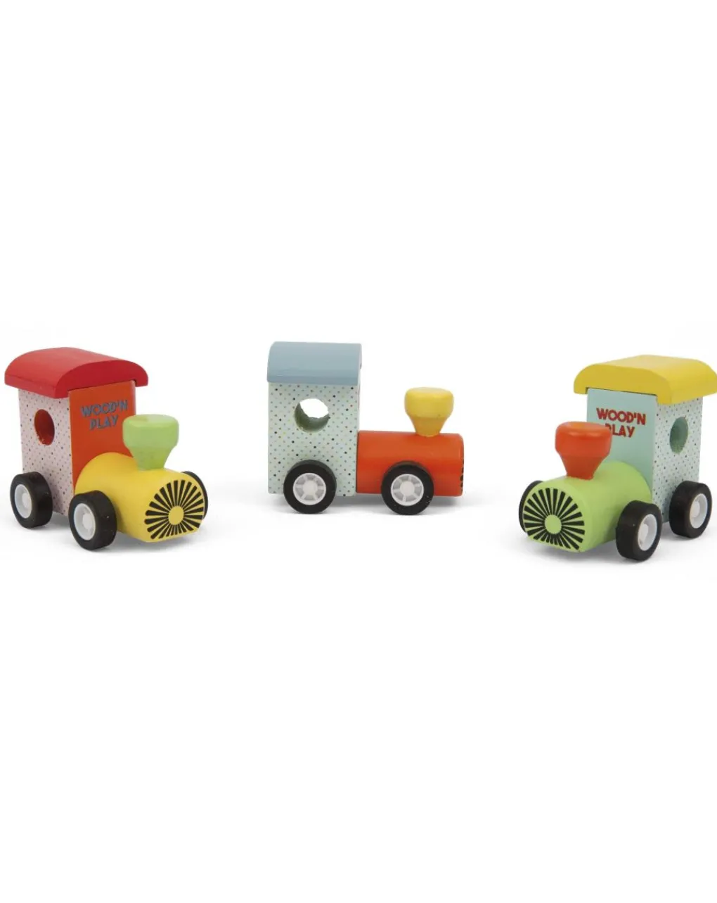 Wood'N'Play Giochi Primi Mesi-Veicoli In Legno - Wood’N’Play