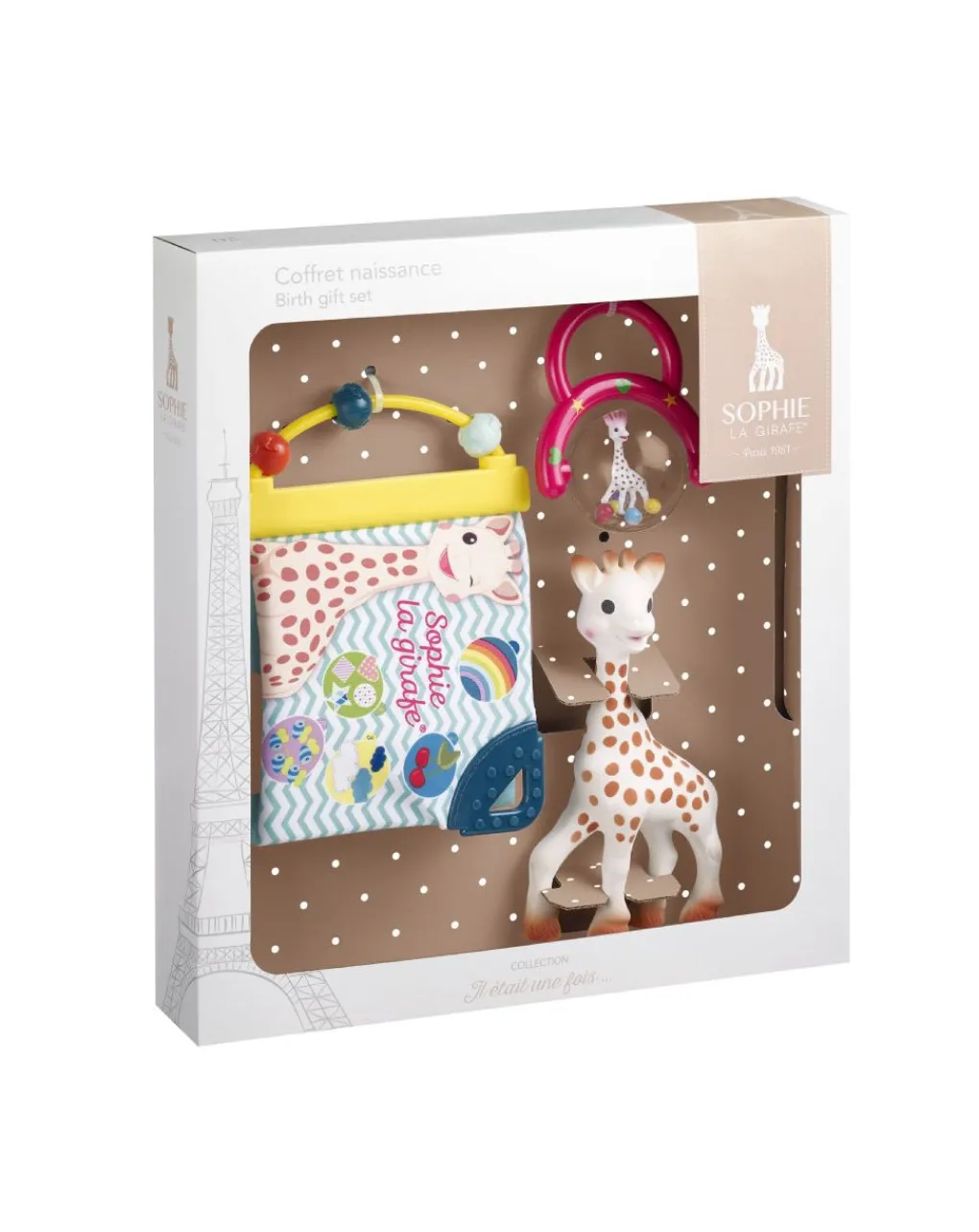 SOPHIE LA GIRAFE Sonaglini E Trillini-Vulli - Cofanetto Nascita