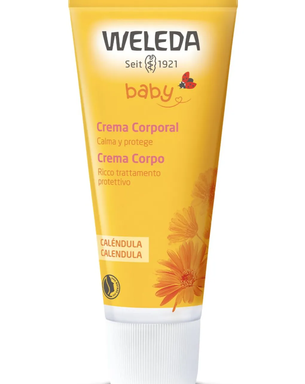 Weleda Creme Olii E Burrocacao-- Baby Crema Corpo Calendula