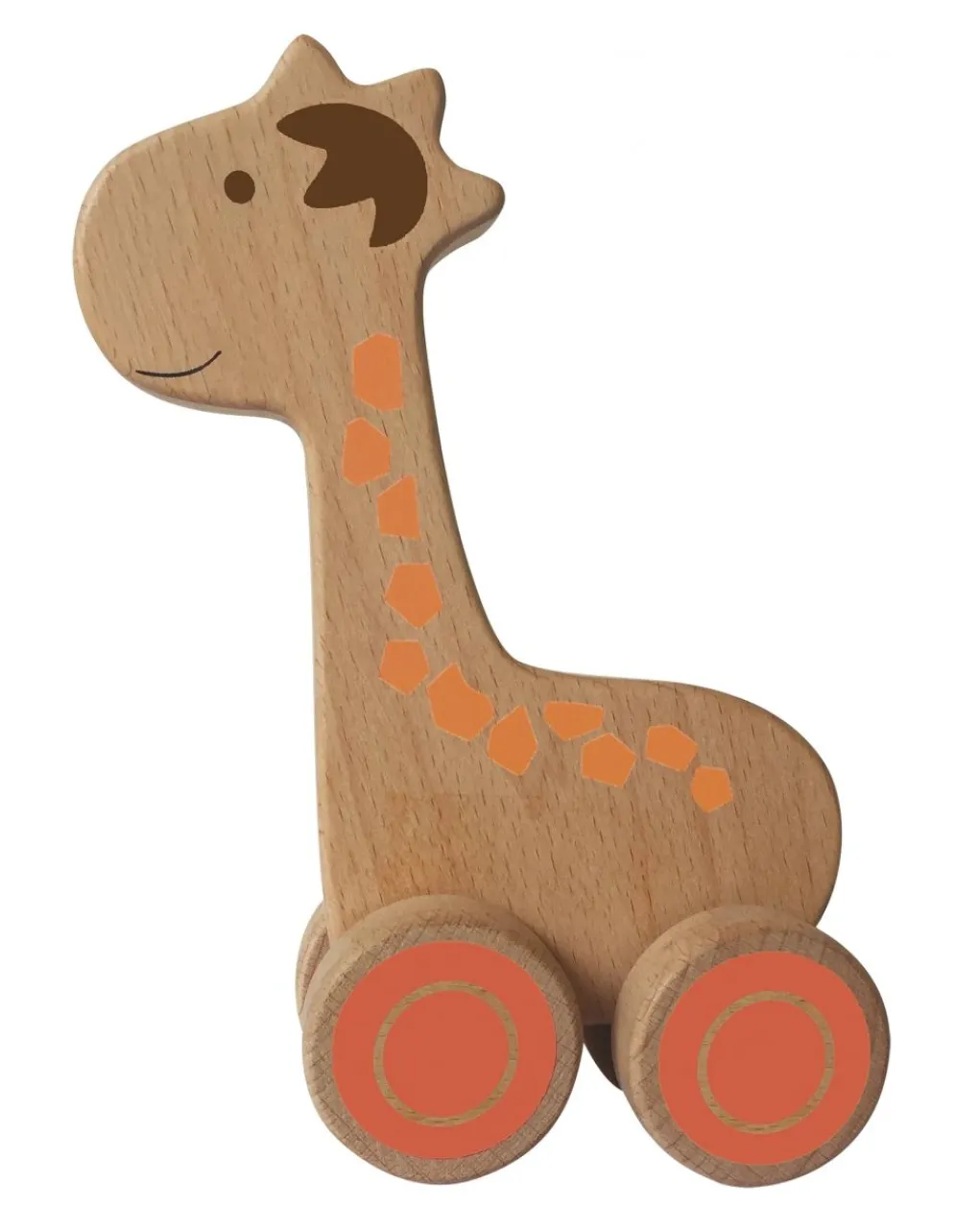 Wood'N'Play Giochi Interattivi E Prescolari-Wood N Play - Animali In Legno Con Ruote