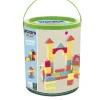 Wood'N'Play Costruzioni Giocattolo-Wood’N Play - 100 Blocchi Costruzione