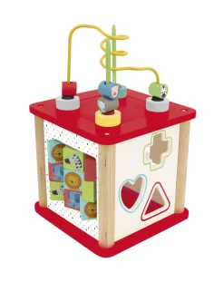 Wood'N'Play Giochi In Legno-Wood’N Play - Cubo Multiattivita’