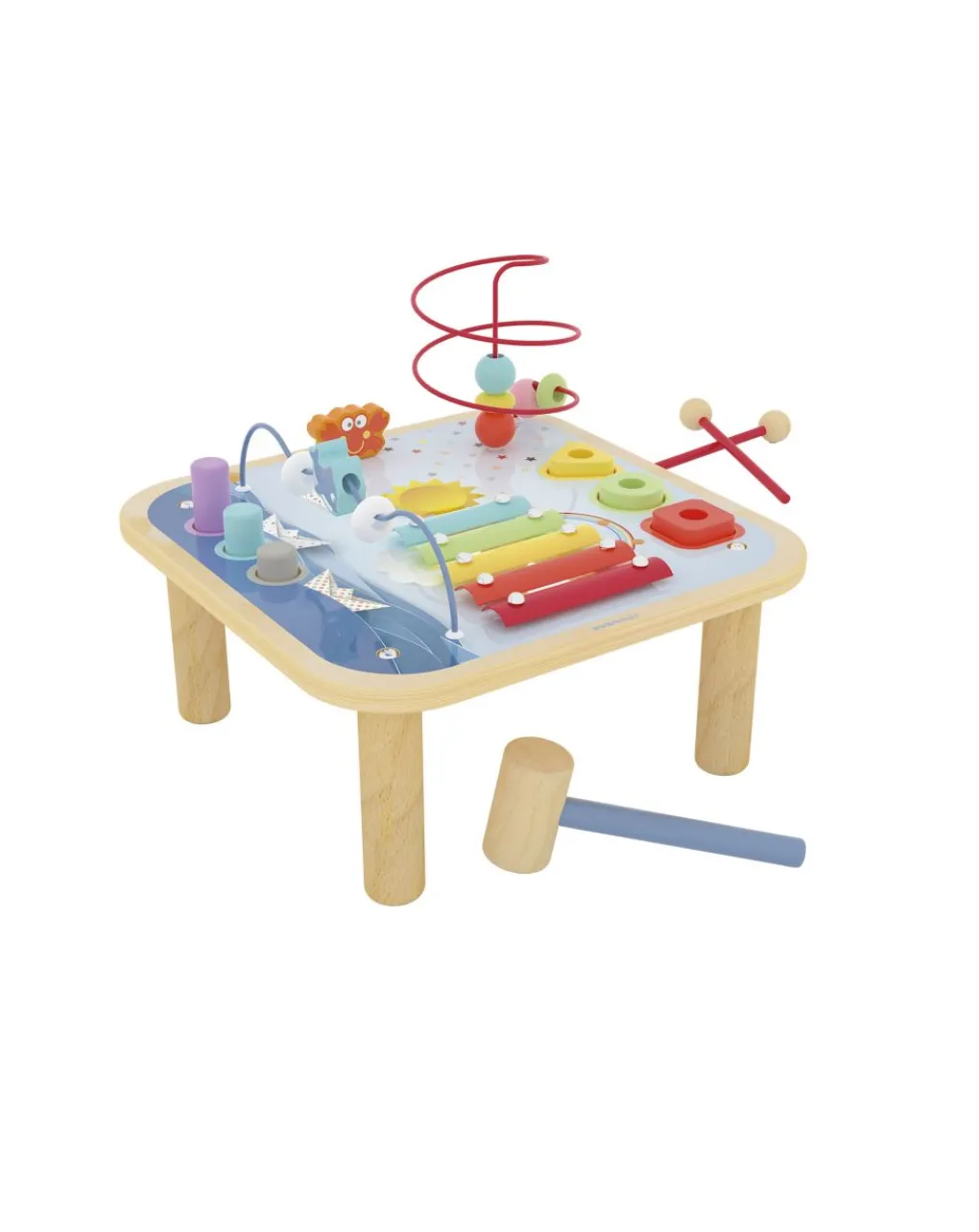 Wood'N'Play Giochi Didattici-Wood’N Play - Tavolo Multiattivita’
