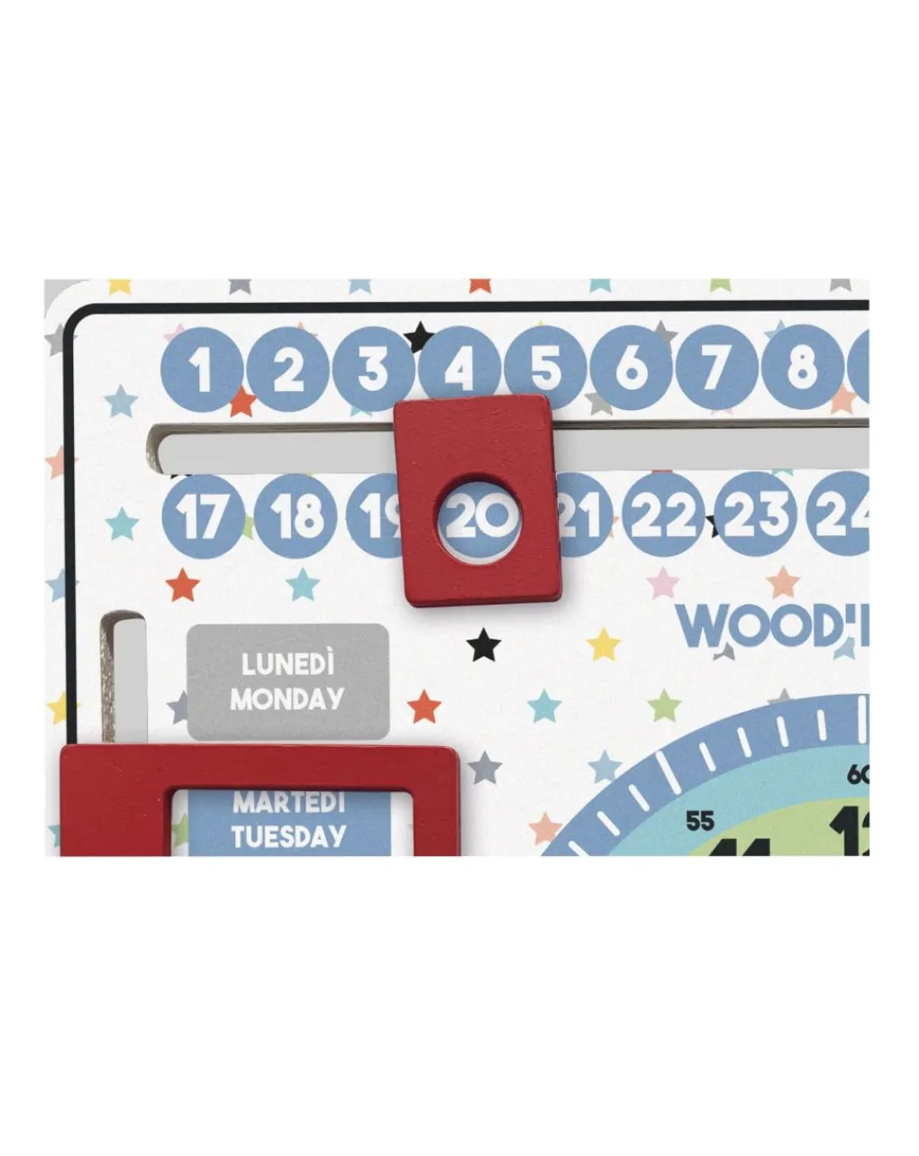 Wood'N'Play Giochi Didattici-Wood’N’Play - Calendario Didattico