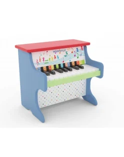 Wood'N'Play Giochi In Legno-Wood’N’Play - Mini Pianoforte 18 Tasti