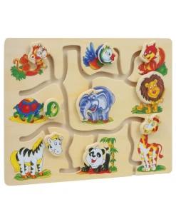 Wood'N'Play Giochi In Legno-Wood’N’Play - Puzzle Circuito