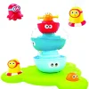 Yookidoo Giochi Primi Mesi-- Stack 'N’ Spray Tub Fountain