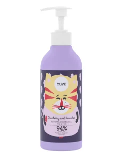 YOPE Saponi E Bagnoschiuma-- Gel Doccia Bimbi Cranberry & Lavender