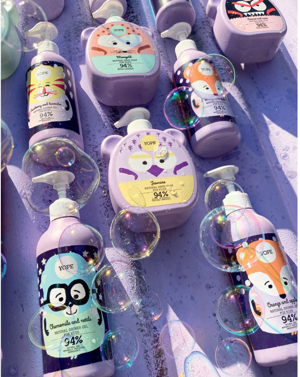 YOPE Saponi E Bagnoschiuma-- Sapone Liquido Bimbi Jasmine